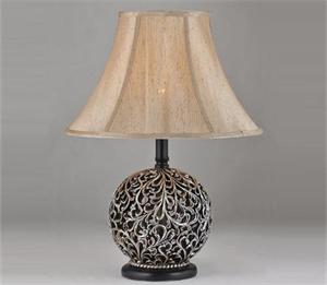 歐式鐵藝臺燈 玻璃燈罩歐式臺燈 TB009-04