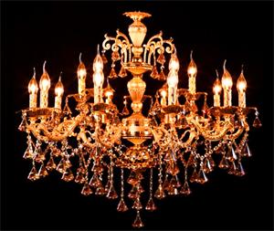 歐式燈具水晶吊燈0659-10+5