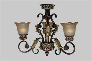 美式別墅樹脂吊燈