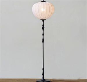仿古中式落地燈 玻璃 燈籠式落地燈 SLD5615
