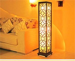 仿古中式落地燈 中式紅木落地燈 臥室 SLD5618