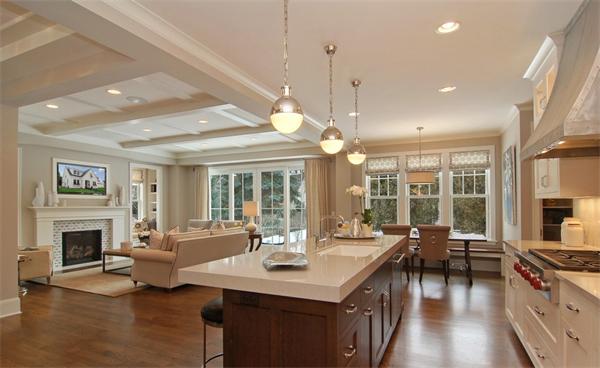 別墅吊燈工程設計定制案例效果圖