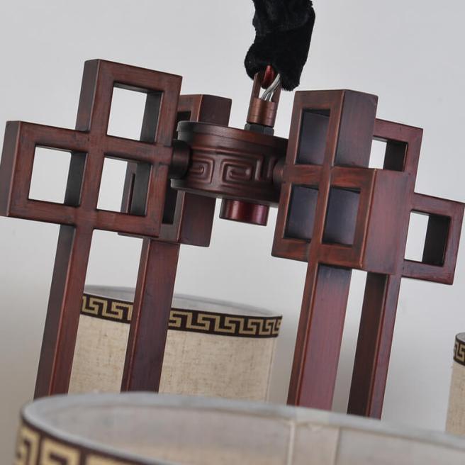 2018新款中式風格吊燈細節圖