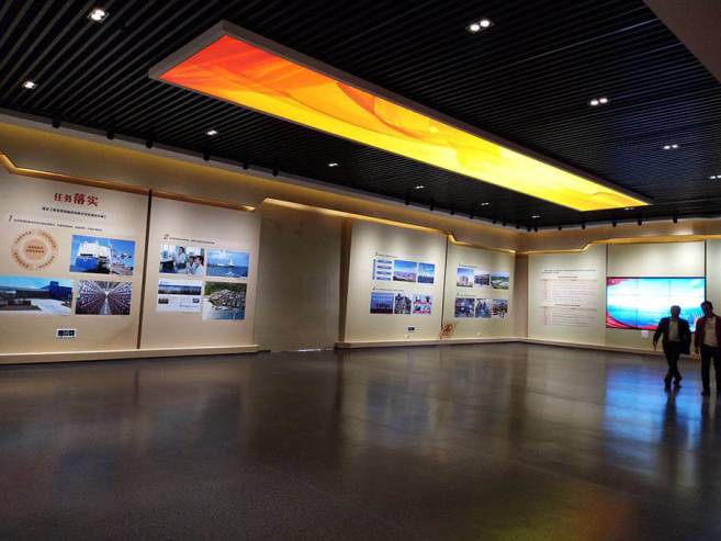 展覽館燈光設計竣工效果圖