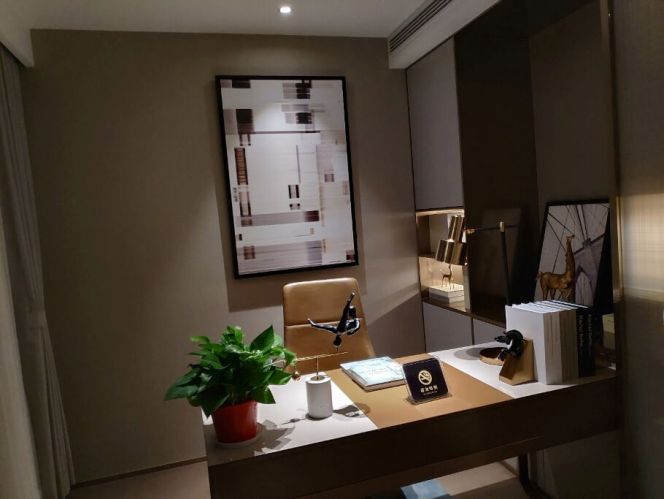 樣板房燈光設計-書房