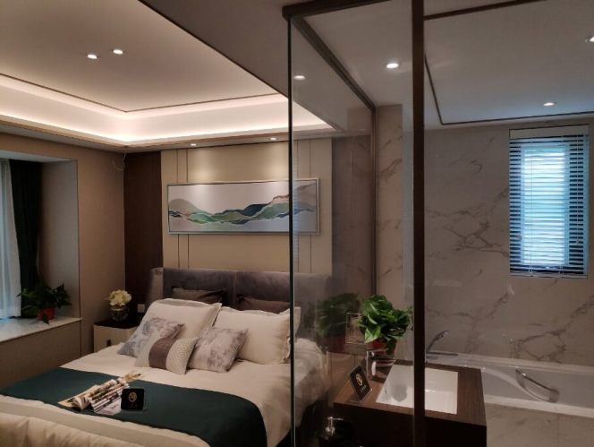 樣板房燈光設計-主臥室