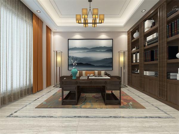 別墅書房新中式吊燈效果圖 廠家價格