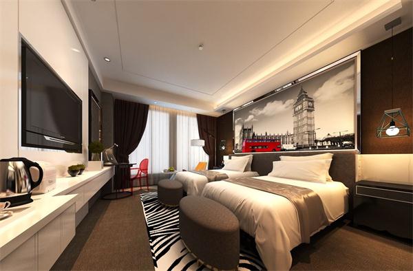 簡約風格酒店客房燈光設計 燈飾廠家直供