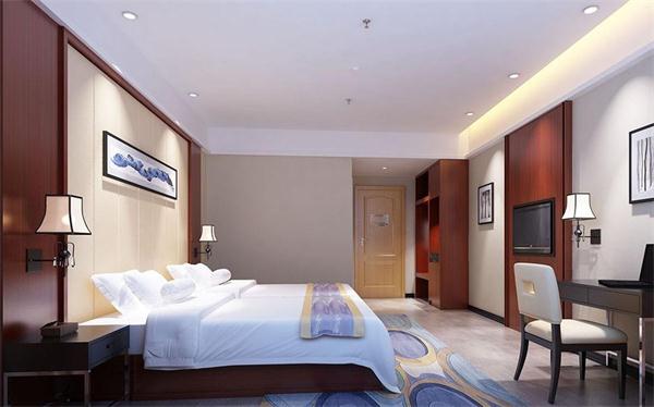 新中式酒店客房燈具整體照明設計效果圖 燈具廠家定制安裝