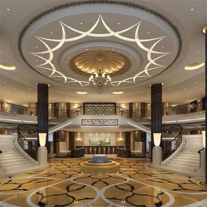 酒店系列燈具_非標大堂燈具定制哪家好【孫氏照明】