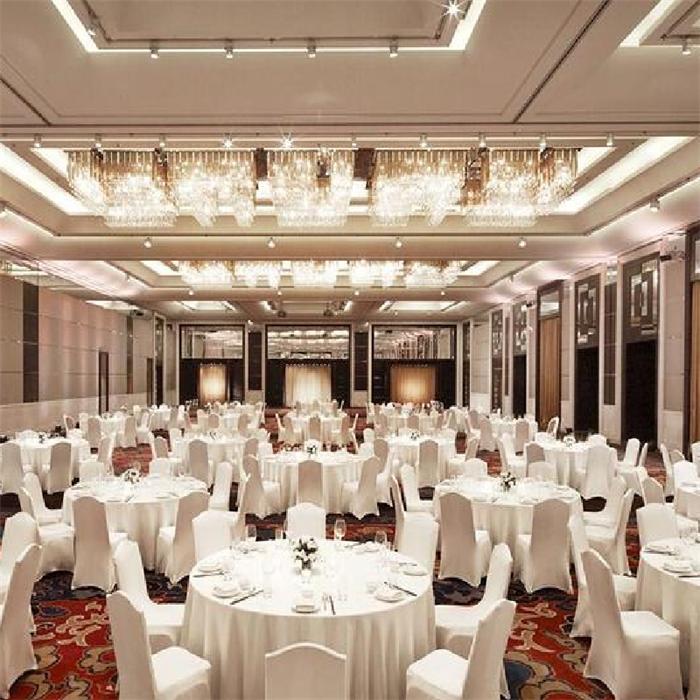 定制水晶吊燈_宴會廳餐廳燈飾定制方案【孫氏照明】